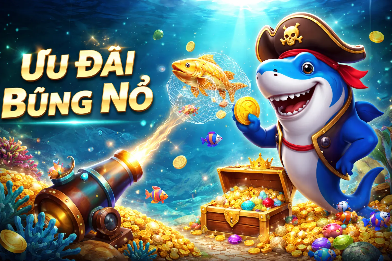 Thế giới bắn cá sống động tại Gacam67 Casino