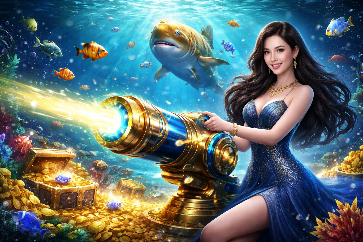 Đa dạng trò chơi bắn cá tại Gacam67 Casino