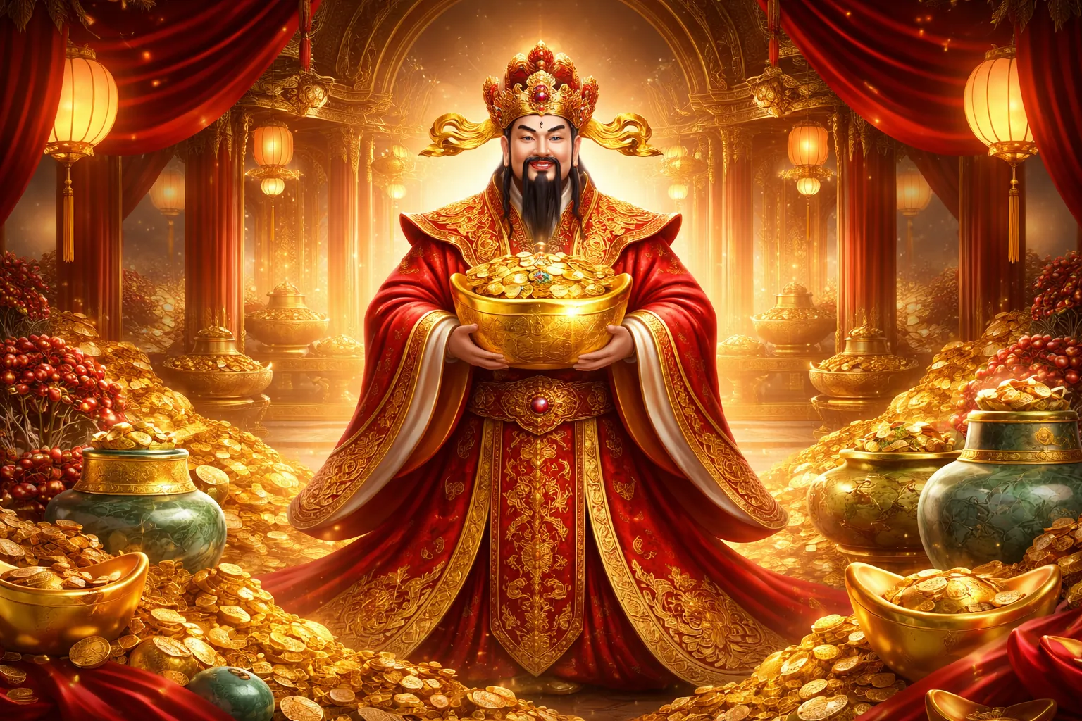 Hình ảnh sòng bạc trực tuyến gacam67 casino với các biểu tượng trò chơi và ưu đãi hấp dẫn, nền xanh vàng sang trọng.