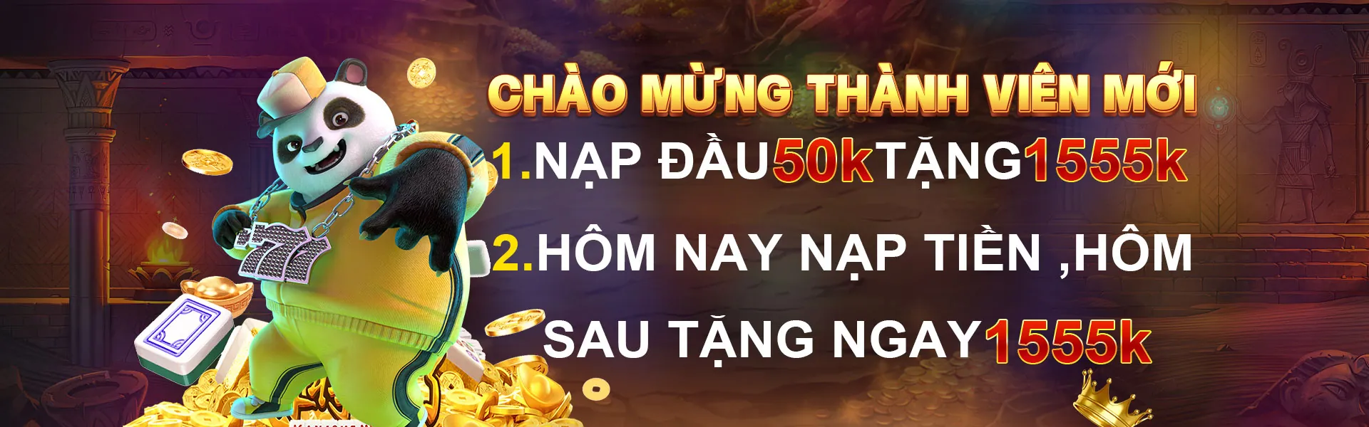 Khuyến mãi chào mừng độc quyền tại gacam67 casino